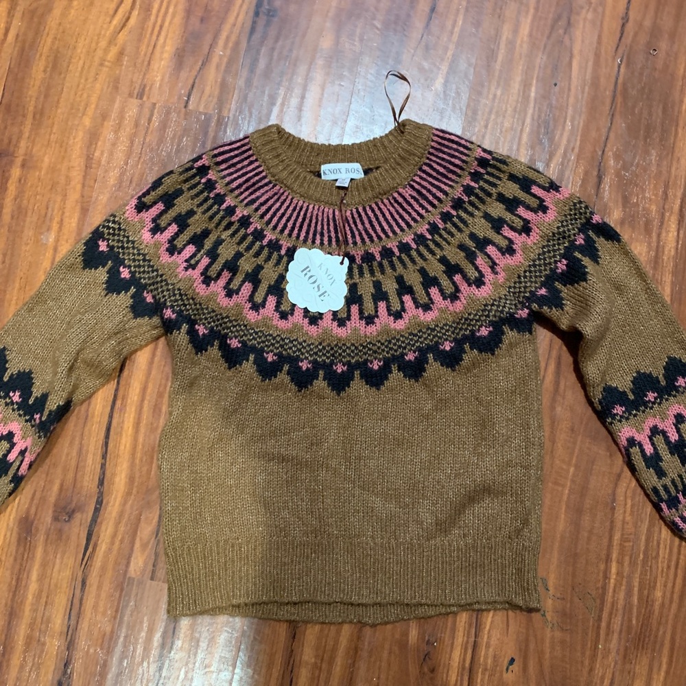 Knox Rose Target Fair Isle Sweater